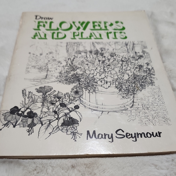 VINTAGE  Mary Seymour Other - Draw Flowers and Plants Book